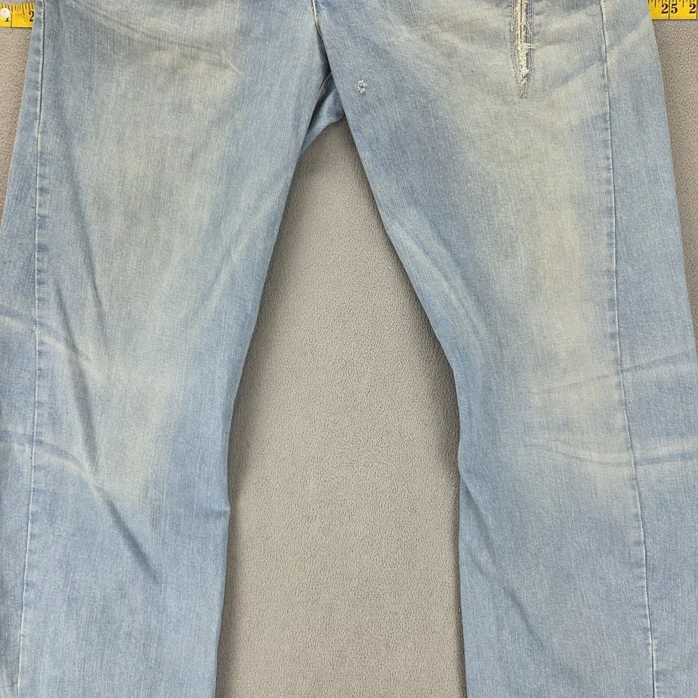 Vintage Levis Engineered Jeans Mens 33x34 Blue Twisted Light Wash Denim